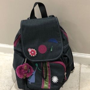 Denim backpack